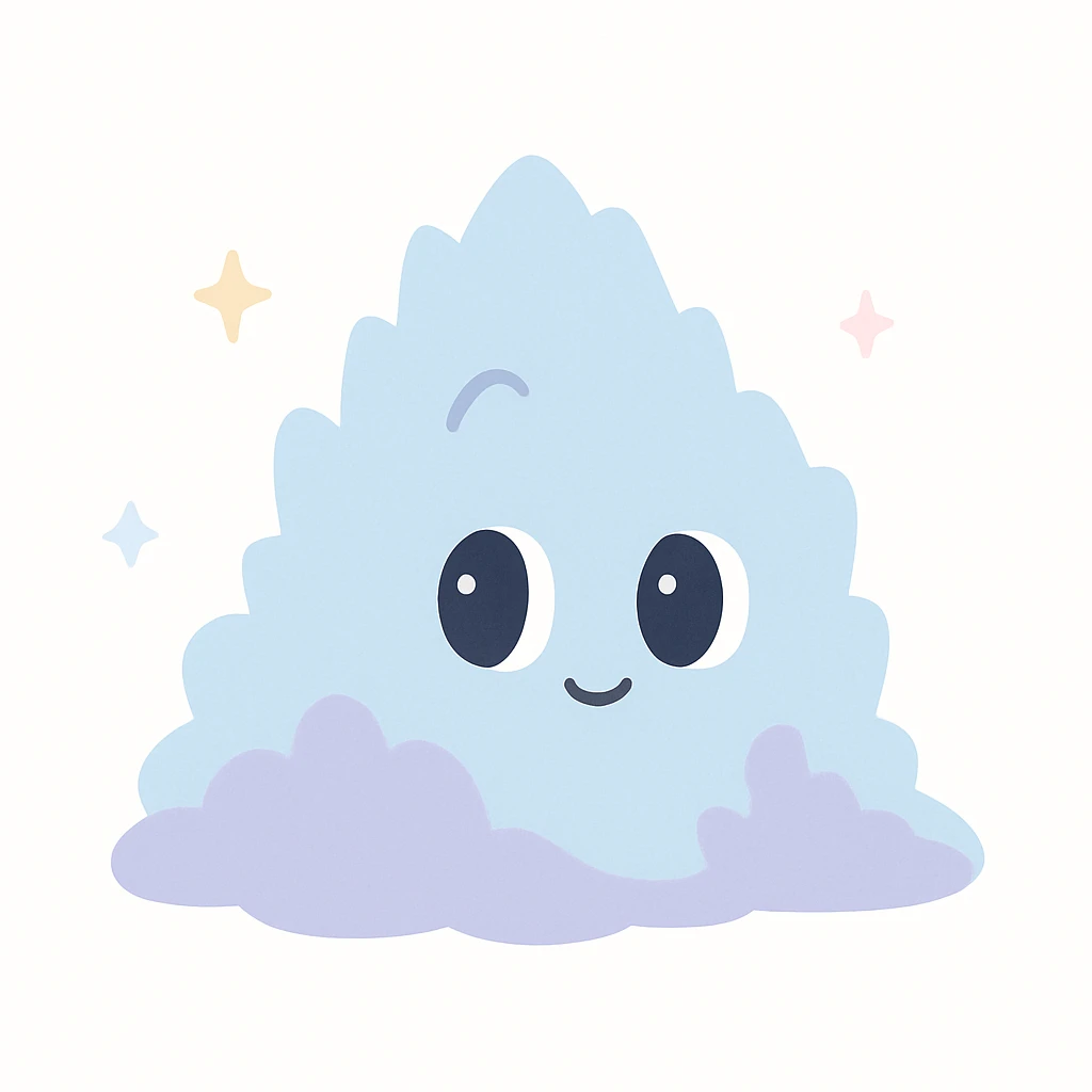 ashes with eyes looking left, soft and cute emoji