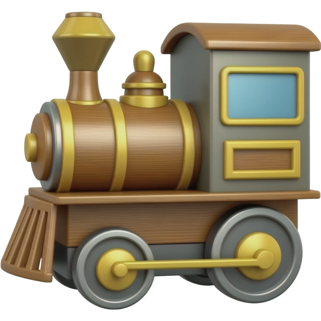 toy train emoji