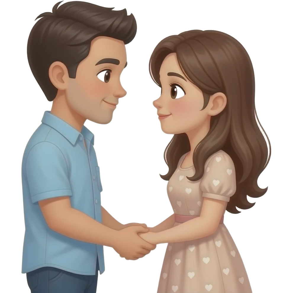 Couple in love emoji