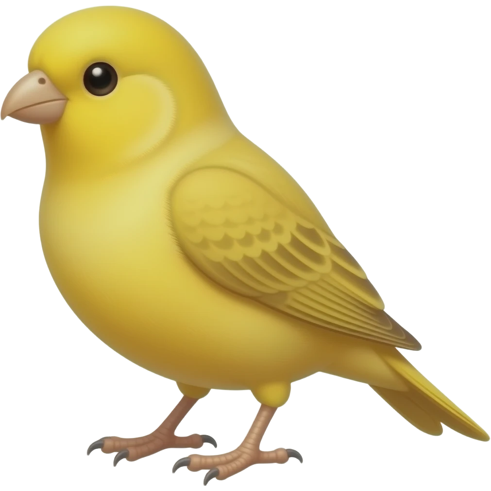 Yellow canary emoji