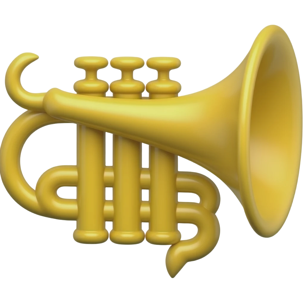 toy trumpet emoji