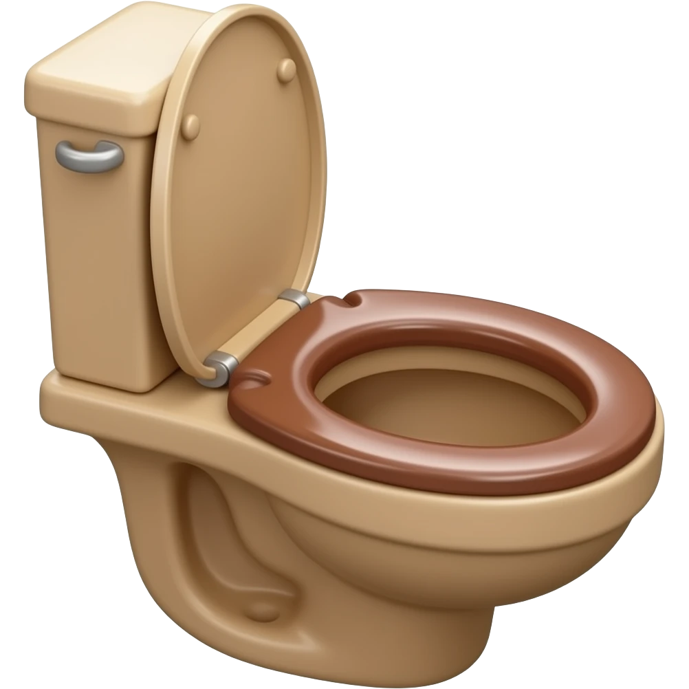 chocolate toliet bowl emoji