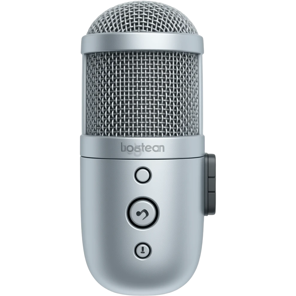 Logitech Creators Blue Yeti Microphone in White Mist emoji
