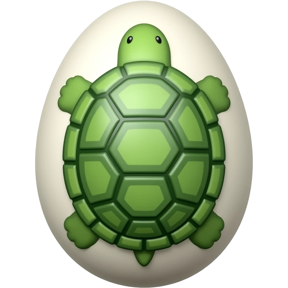 turtle shell egg emoji