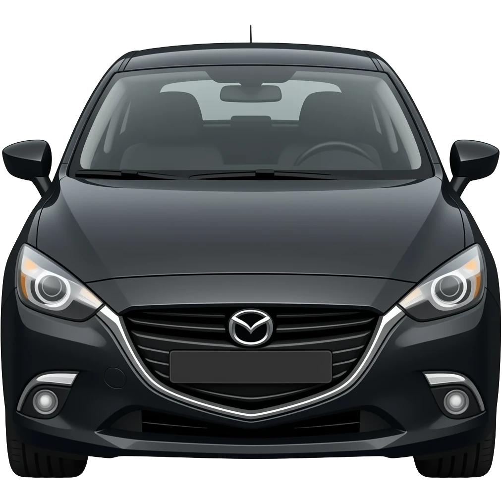 Mazda 2  crna emoji