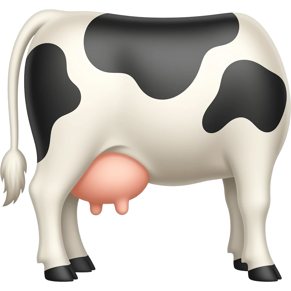 Ubre de vaca emoji