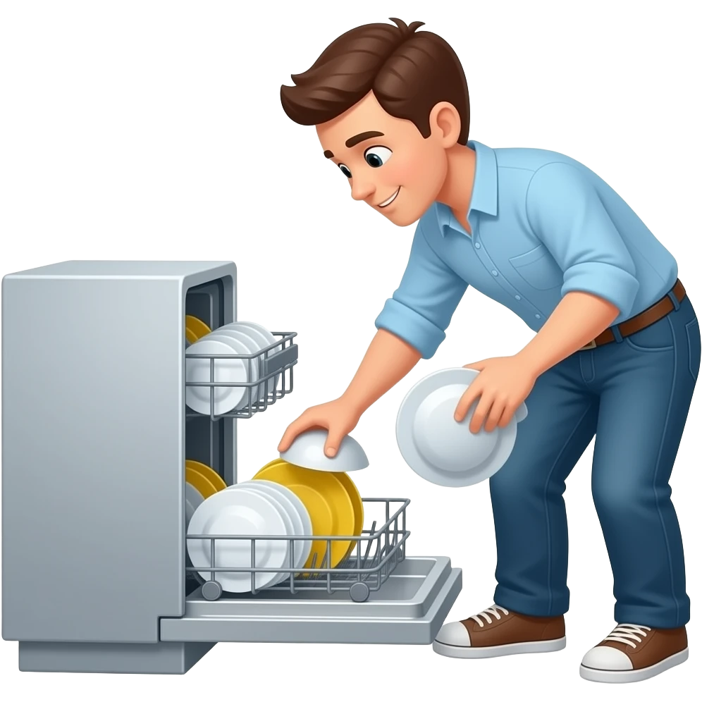 empty the dishwasher emoji