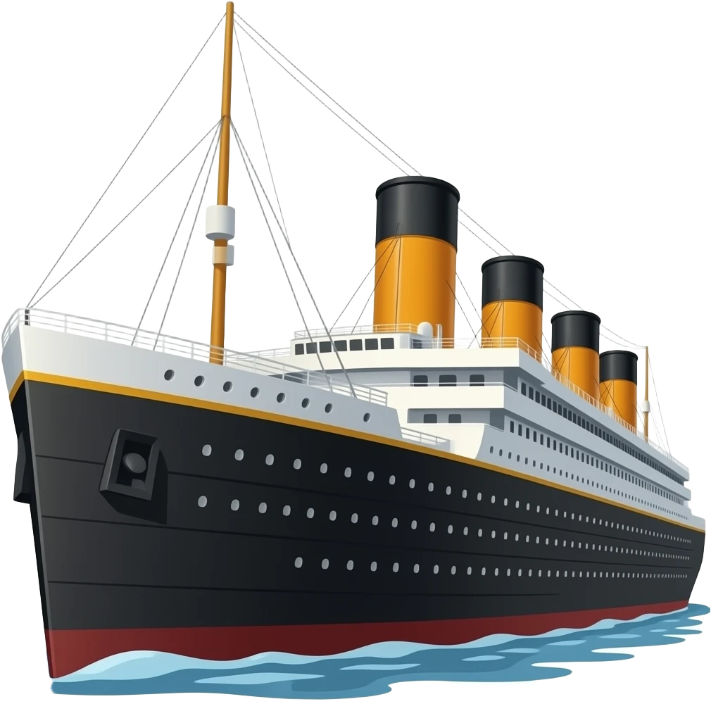 titanic emoji