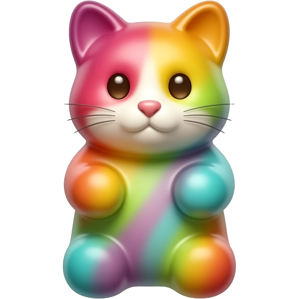 cat gummybear emoji