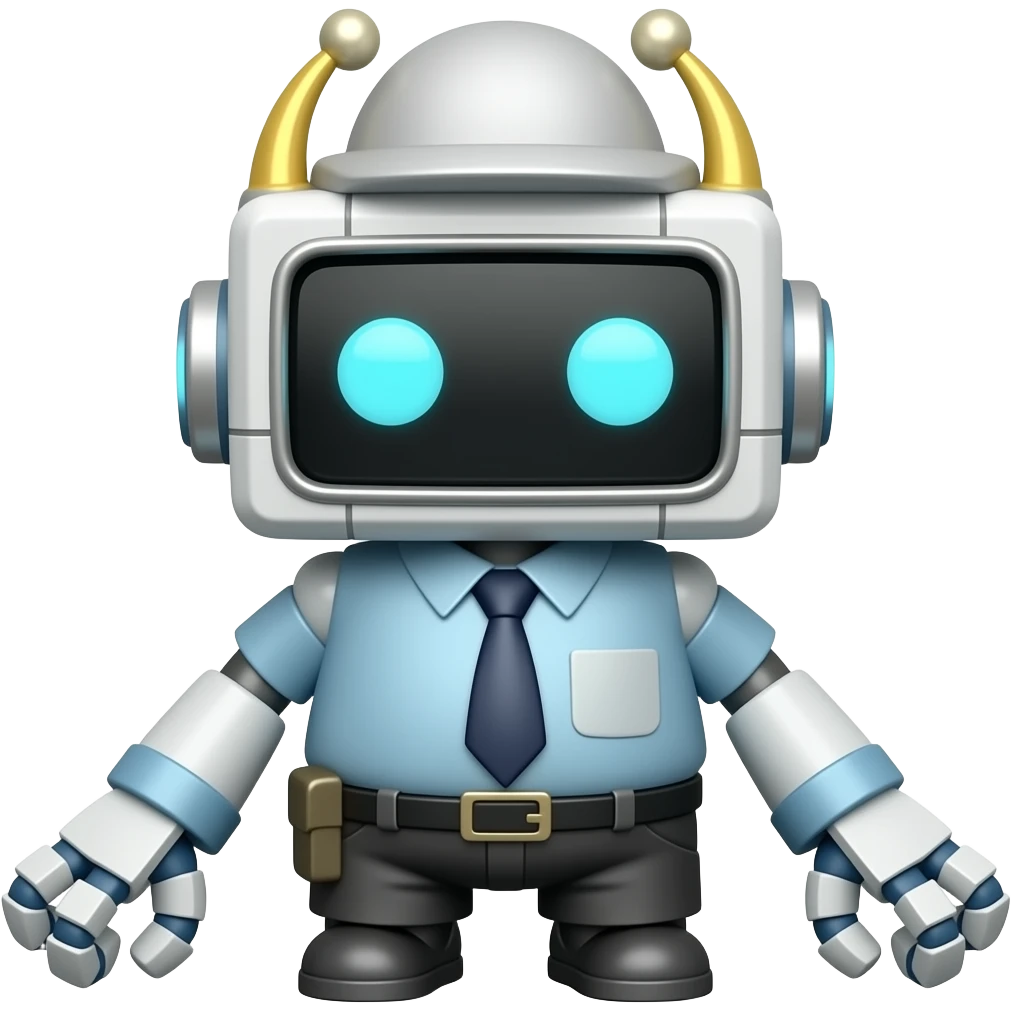 inspector square shape not human emoji