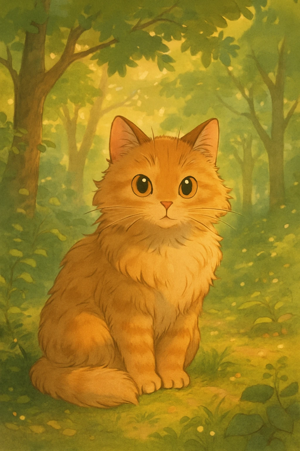 cute feral cat emoji