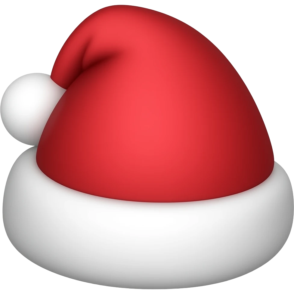 Noel baba şapkası emoji