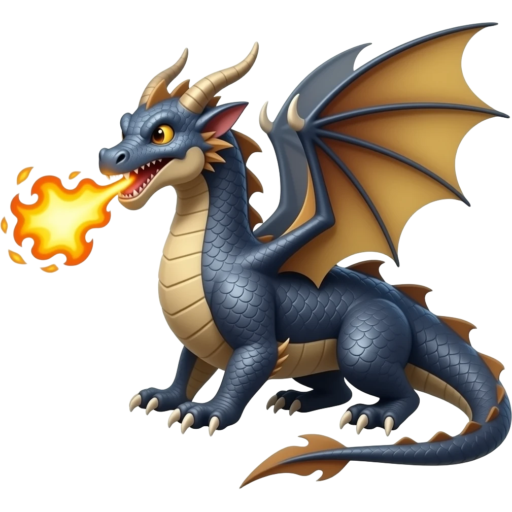 Dragon Flame emoji