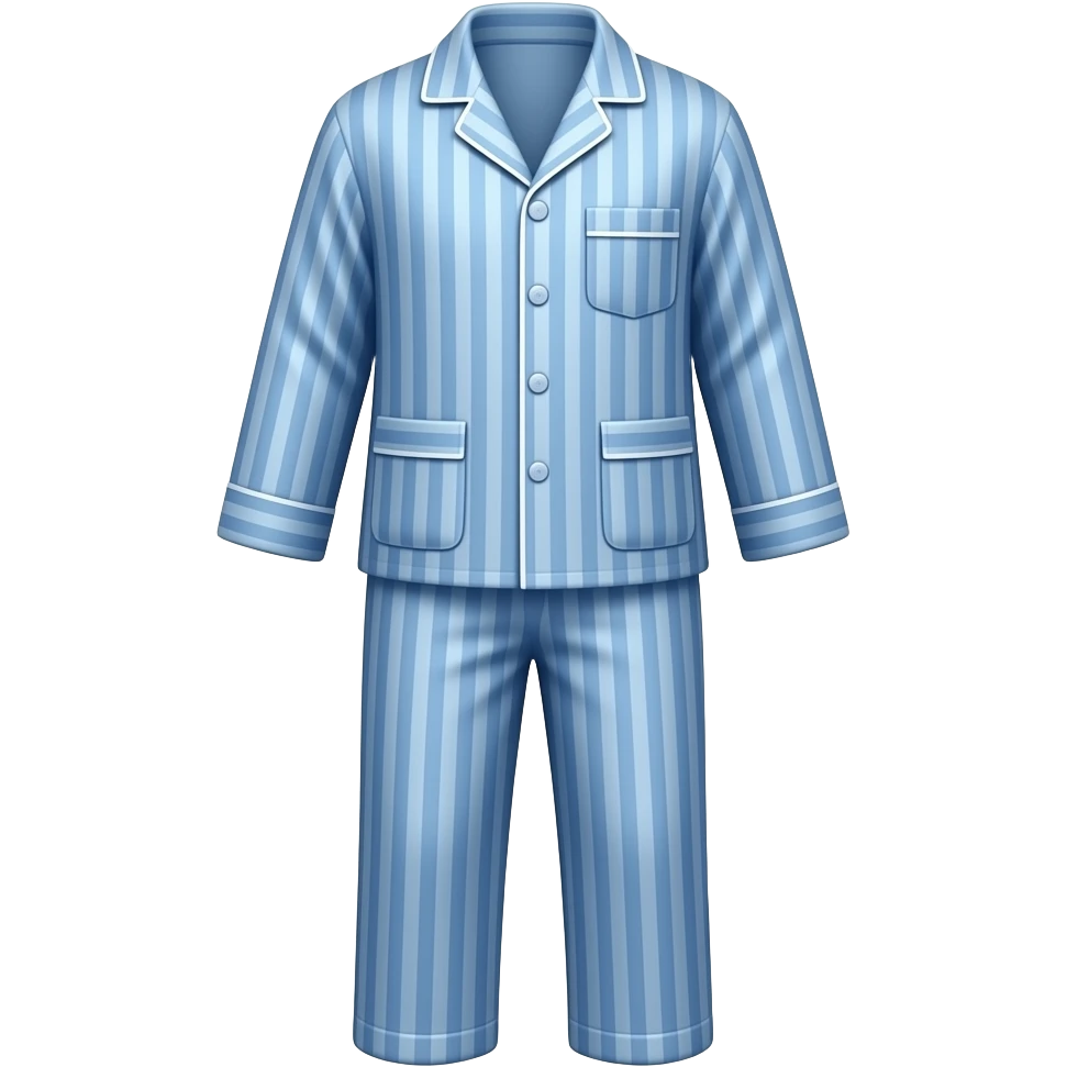 Pajamas for grown ups emoji