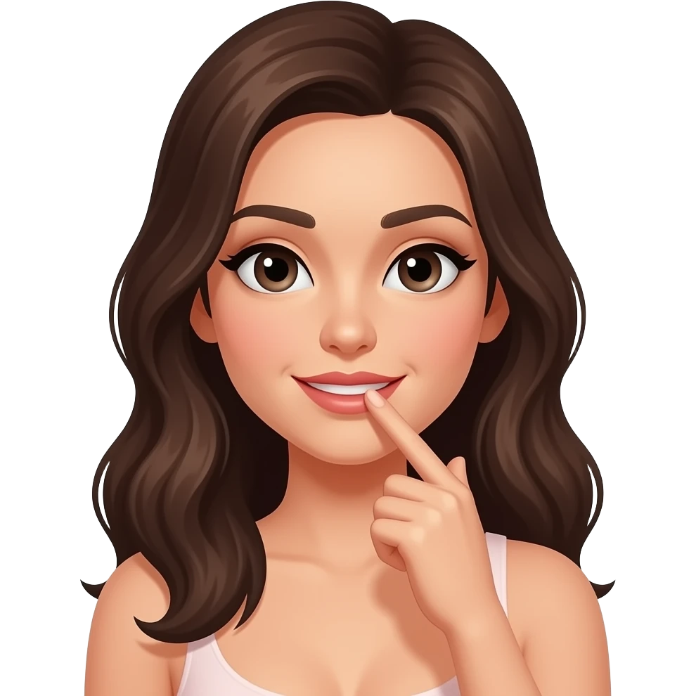 Female masturbating emoji