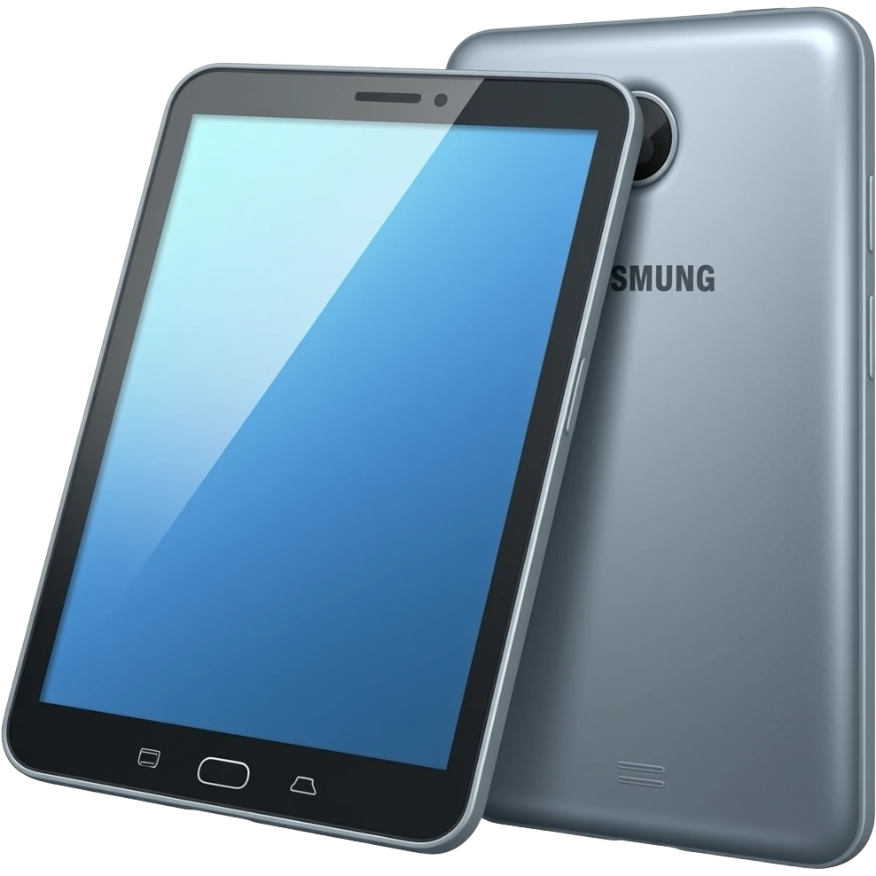 Create a samsung tablet and make it look realistic obviously a tablet emoji