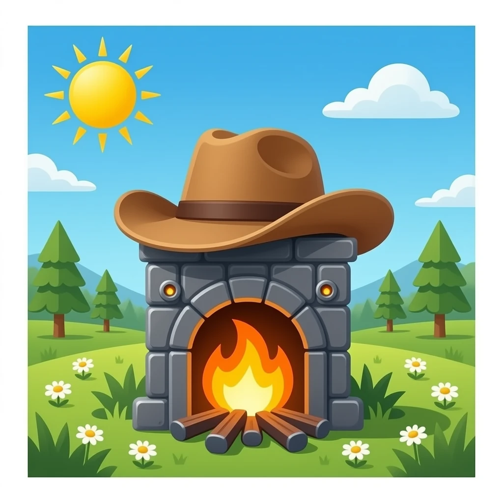 forg in Cowboy Hats emoji