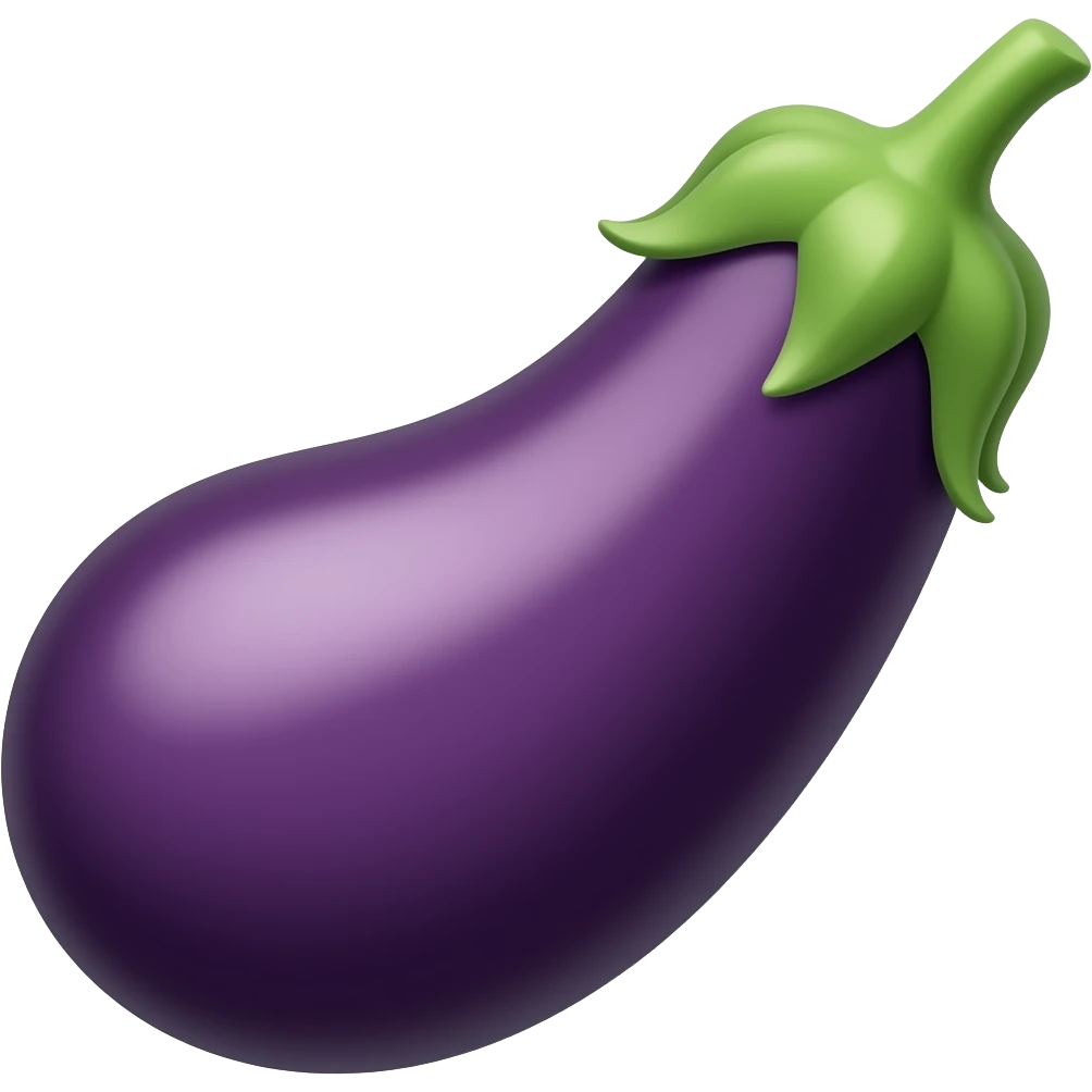 eggplant emoji