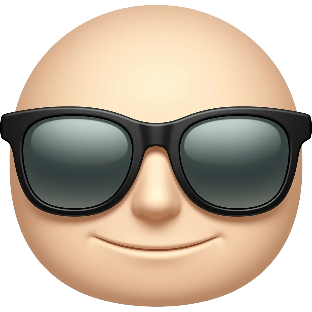 sun glasses emoji