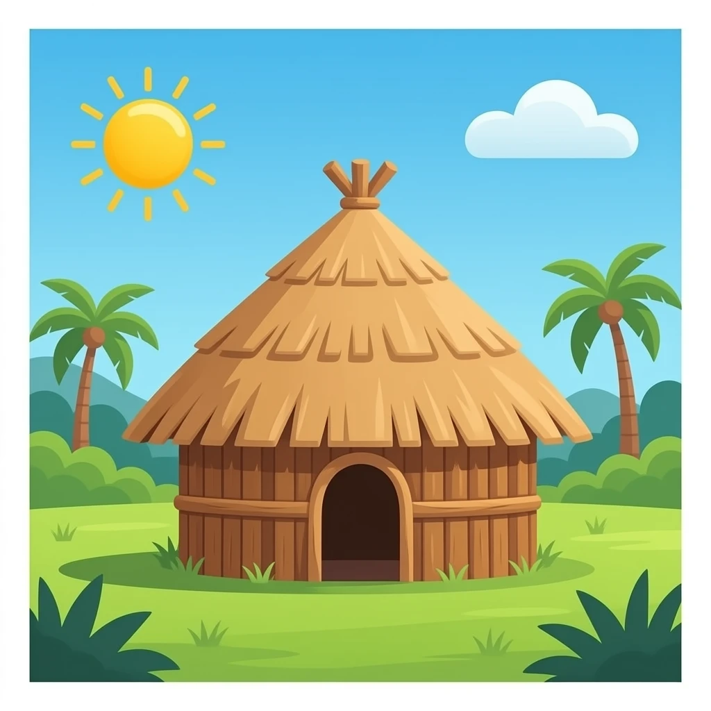 un tambos de la tribu embera drua emoji