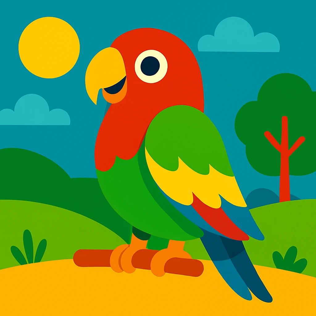 Parrot emoji