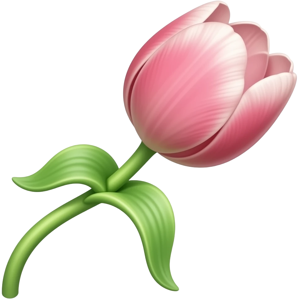 single long stem tulip emoji