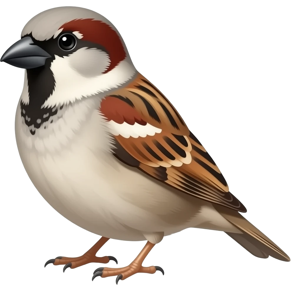 house sparrow emoji