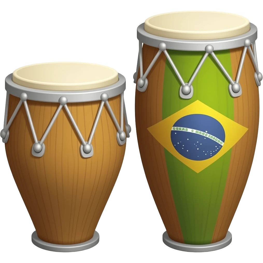 tambores brazil emoji