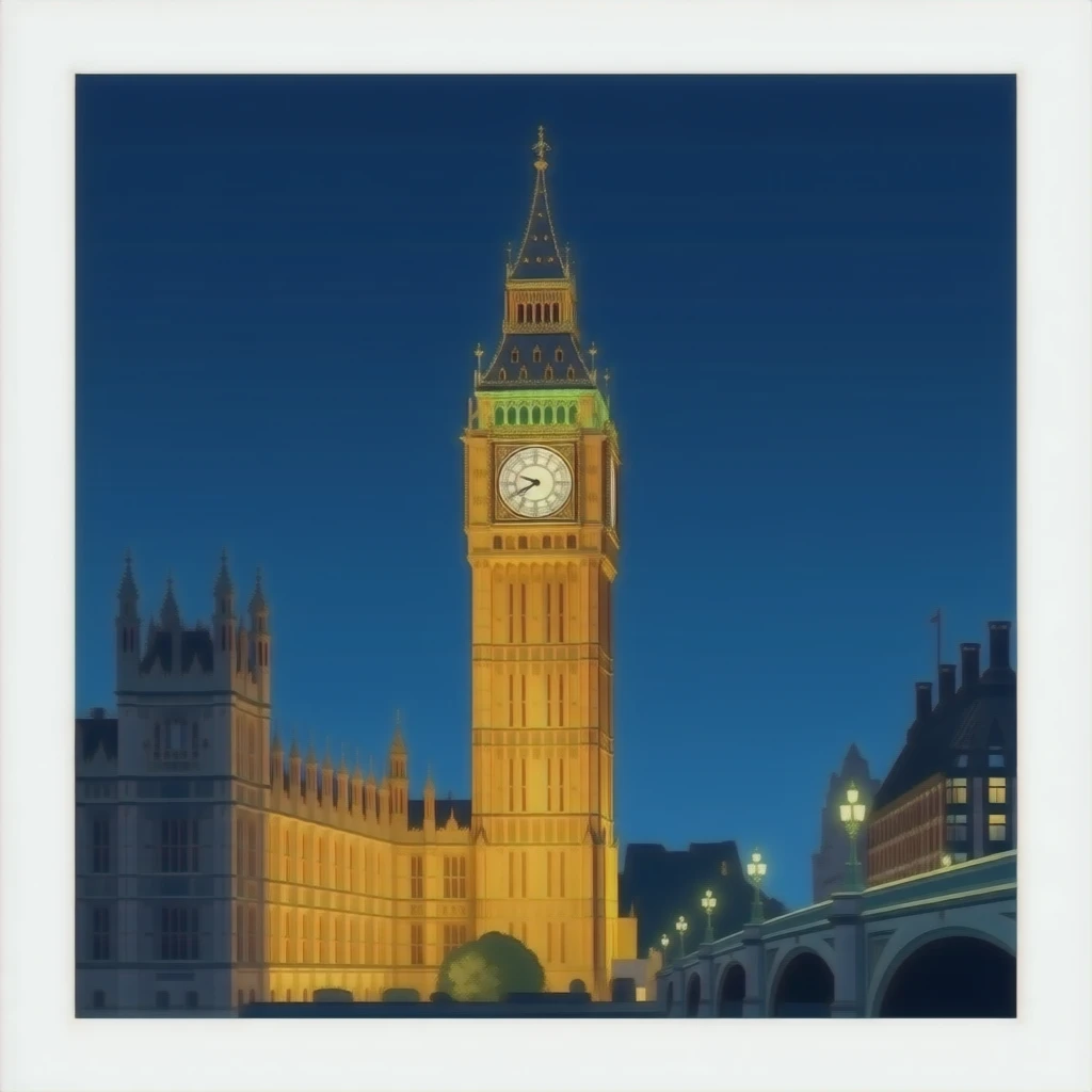 Big Ben only tower emoji