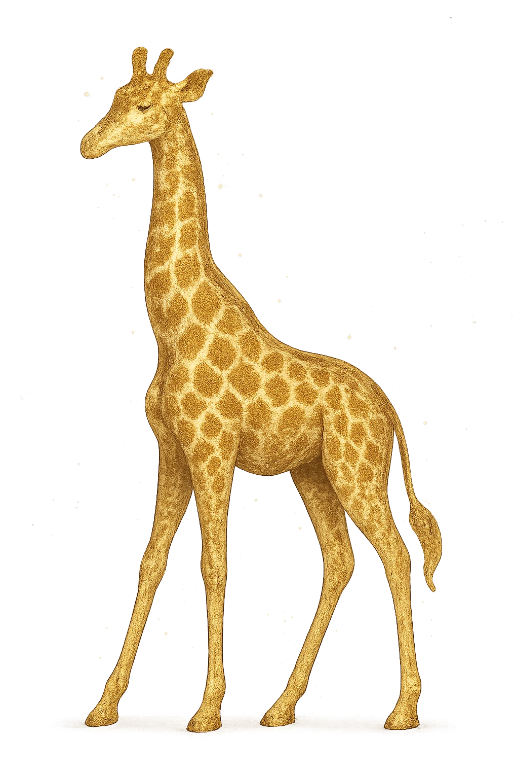 sparkly giraffe emoji