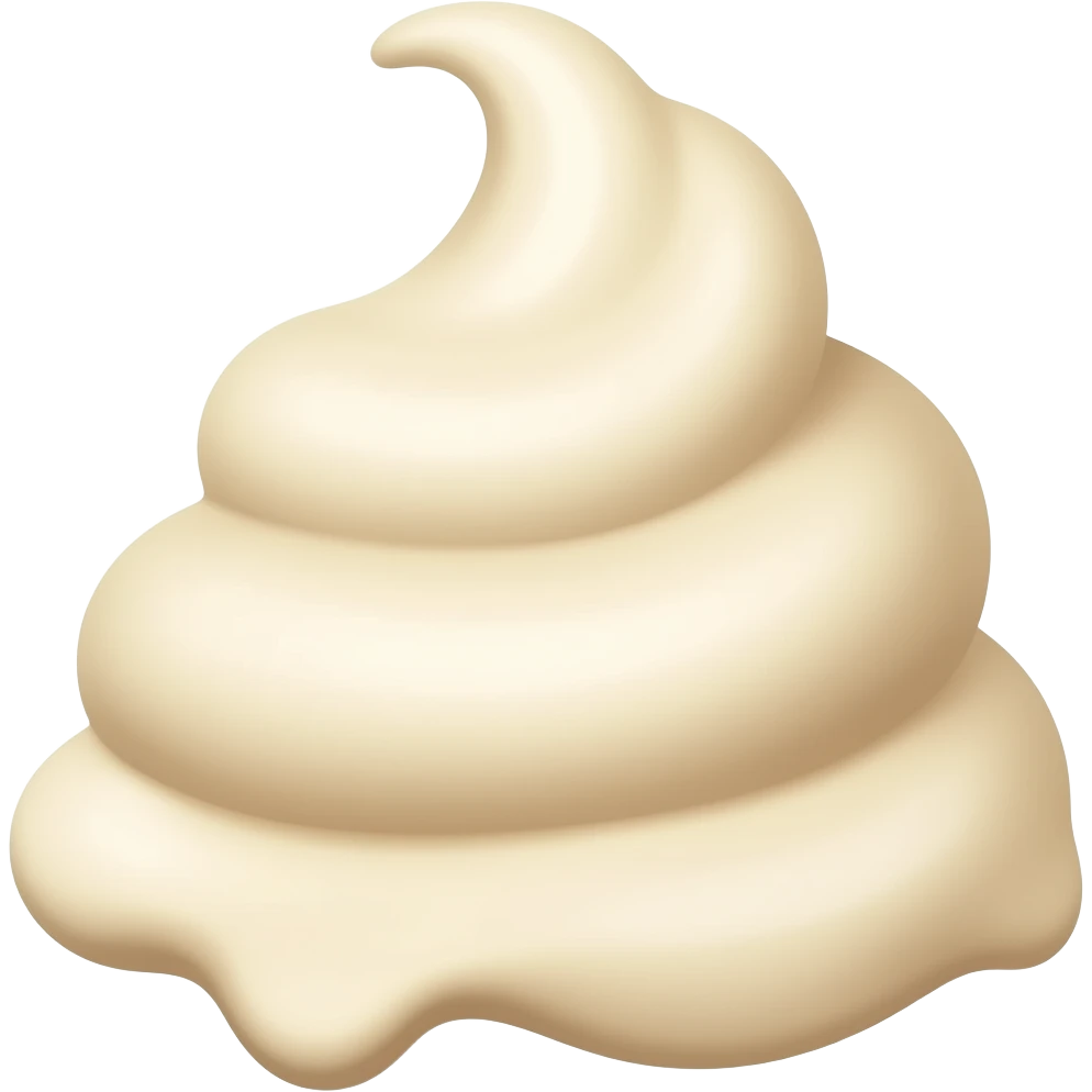 vanilla icecream emoji