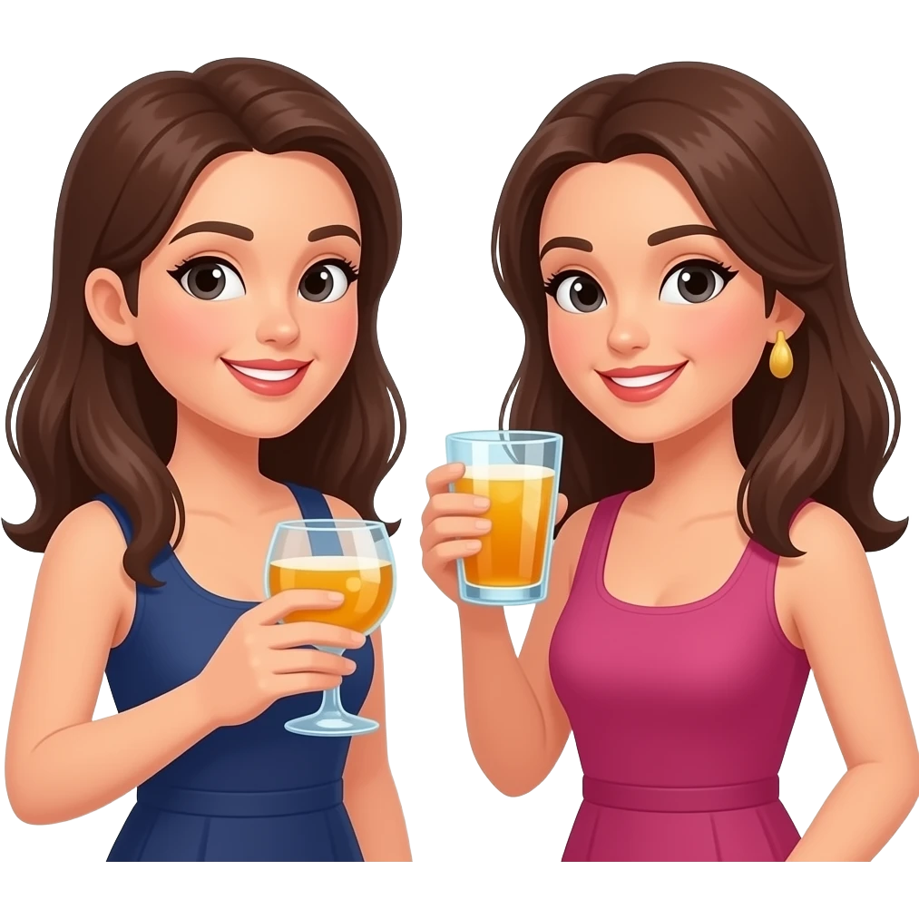Fiestas, alcohol, mujeres emoji