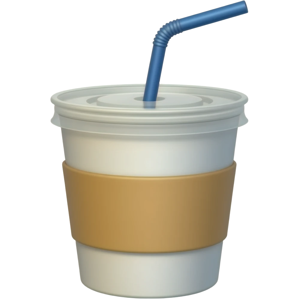 Cup with Straw emoji