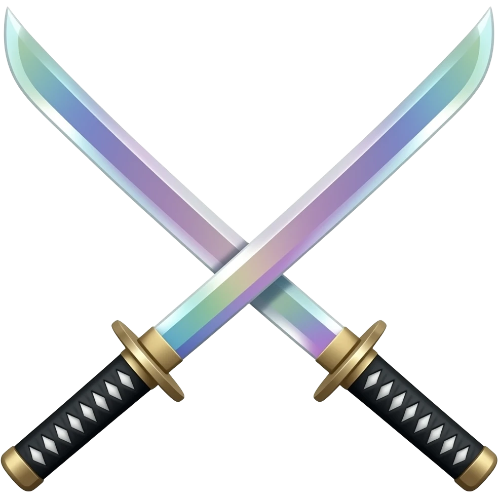 hologram projection katana emoji
