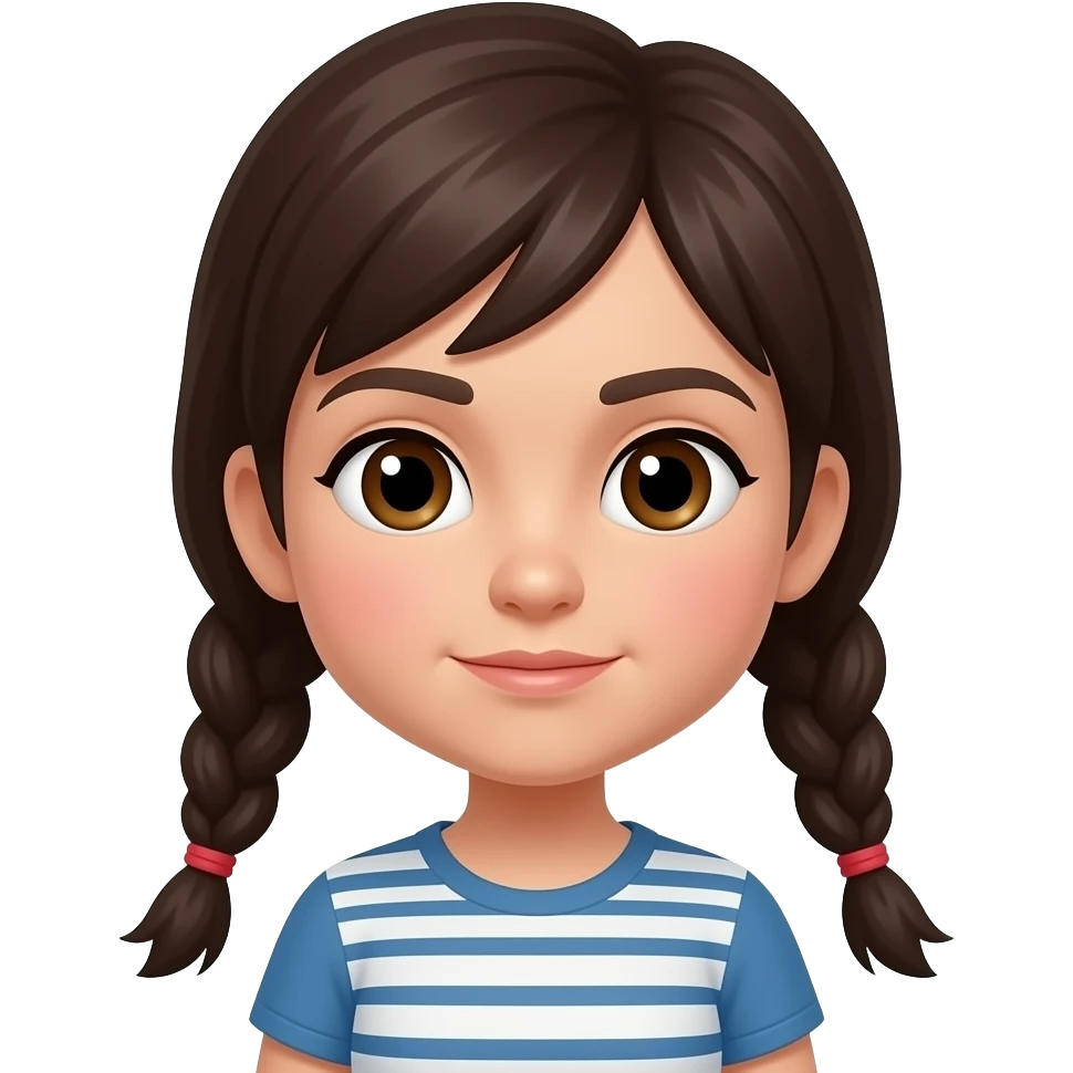 a fearless girl emoji