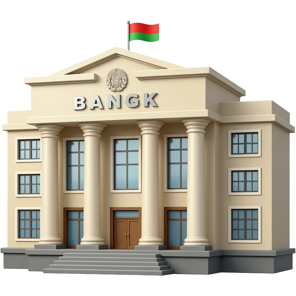 Belarusian bank png 3d emoji
