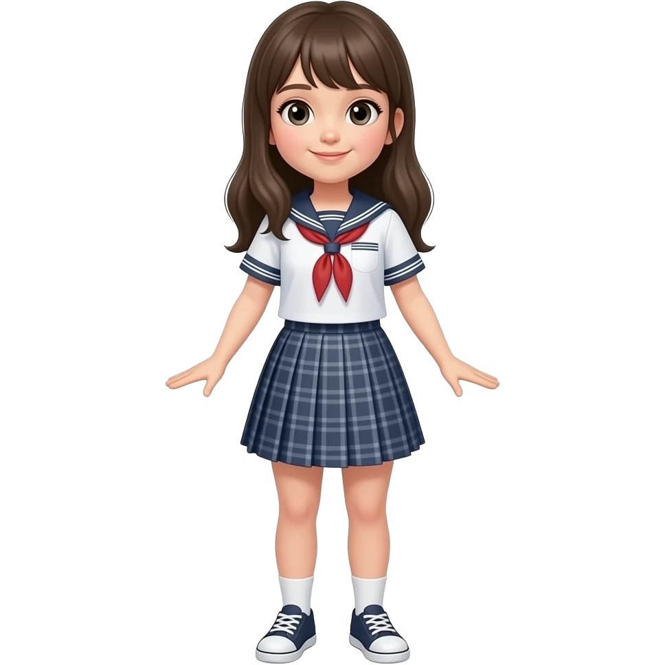 Fully Body Girl emoji