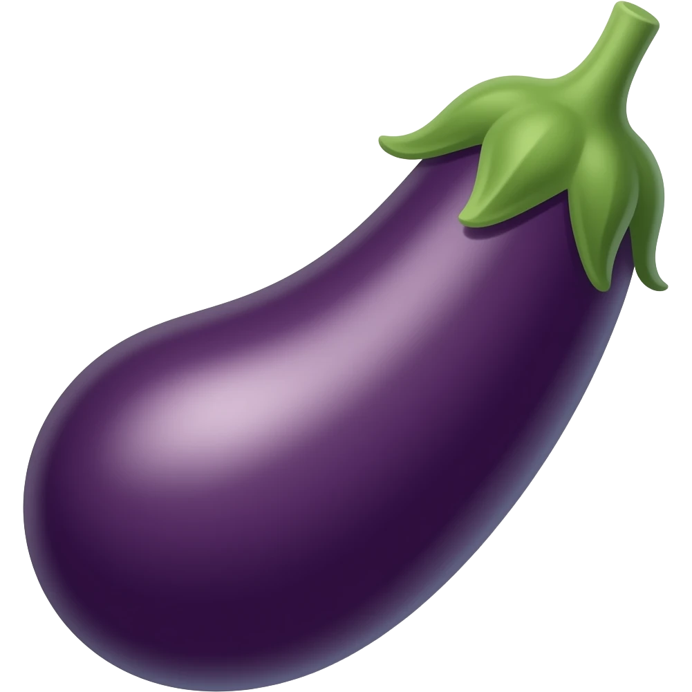 🍆 vertical emoji