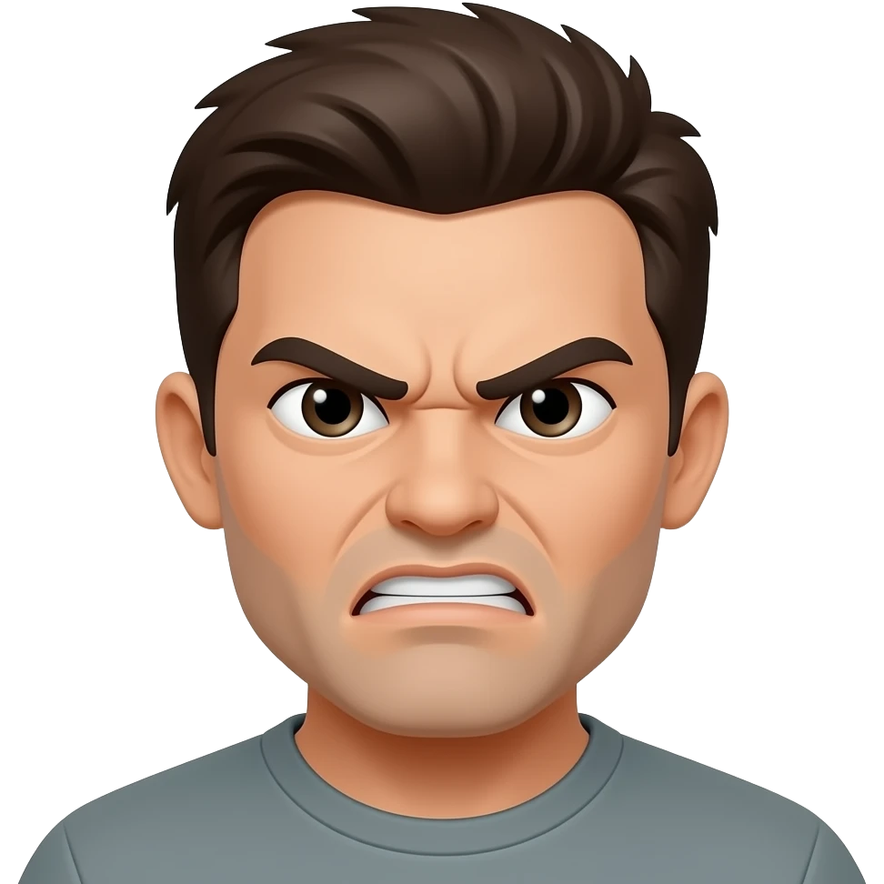 Un emoji enojado😡 emoji