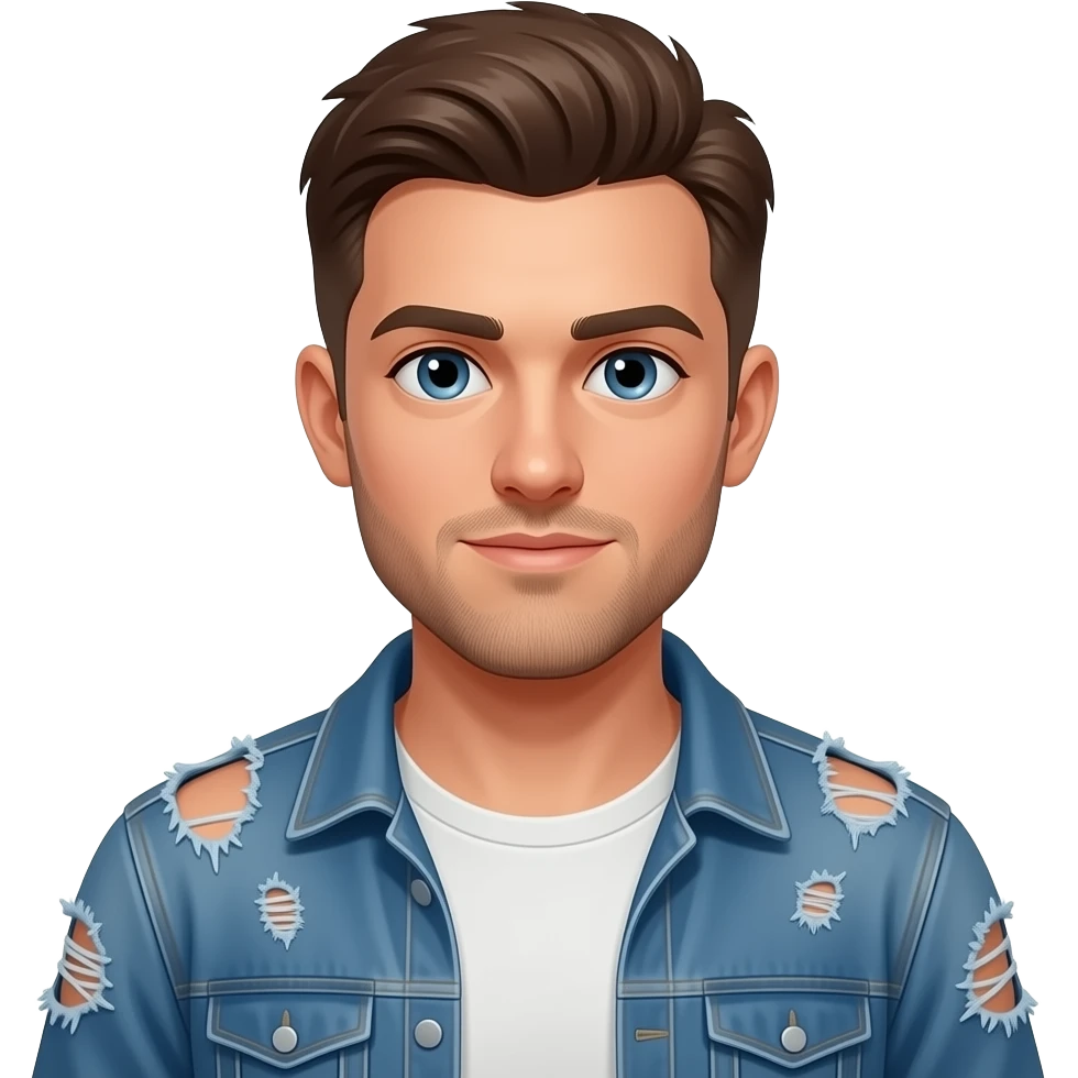 the same guy in torn clothes emoji