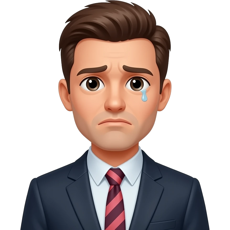 make a guy that got rejected on a date emoji