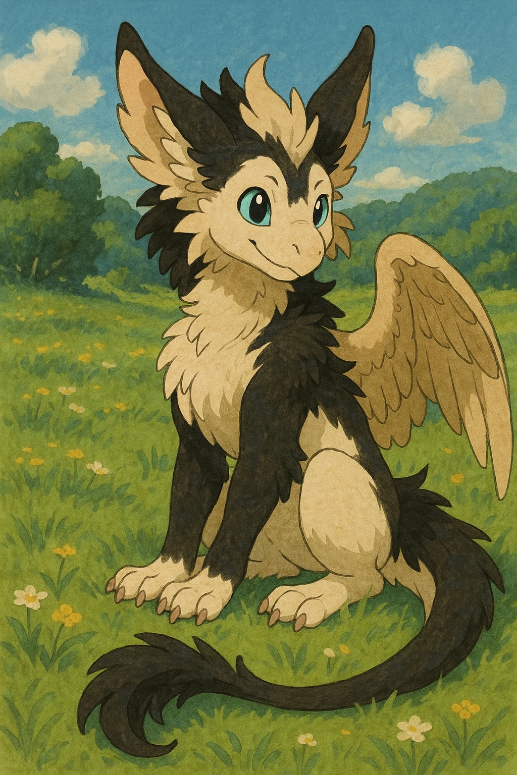 Dutch Angel Dragon emoji