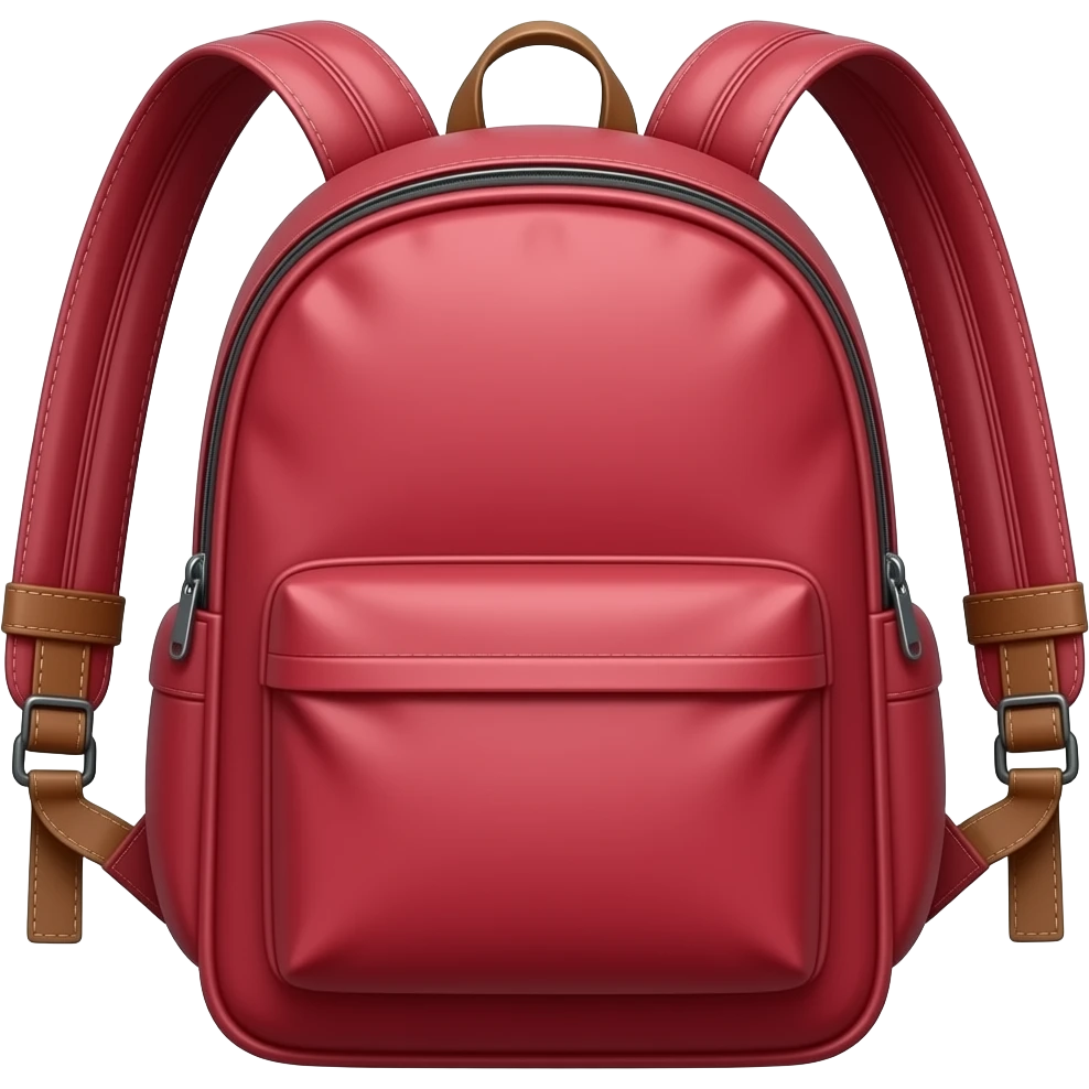 red backpack 90s style emoji