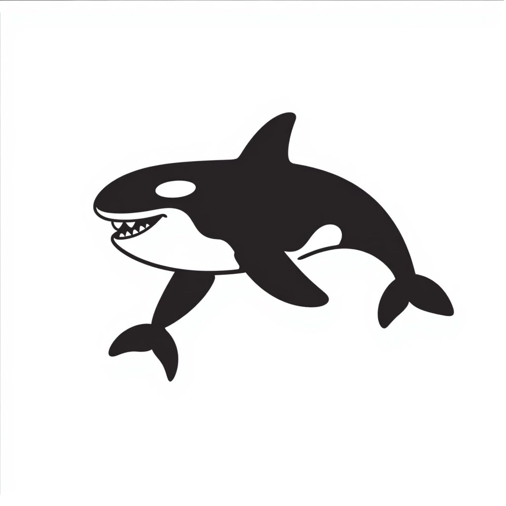 Killer whale emoji
