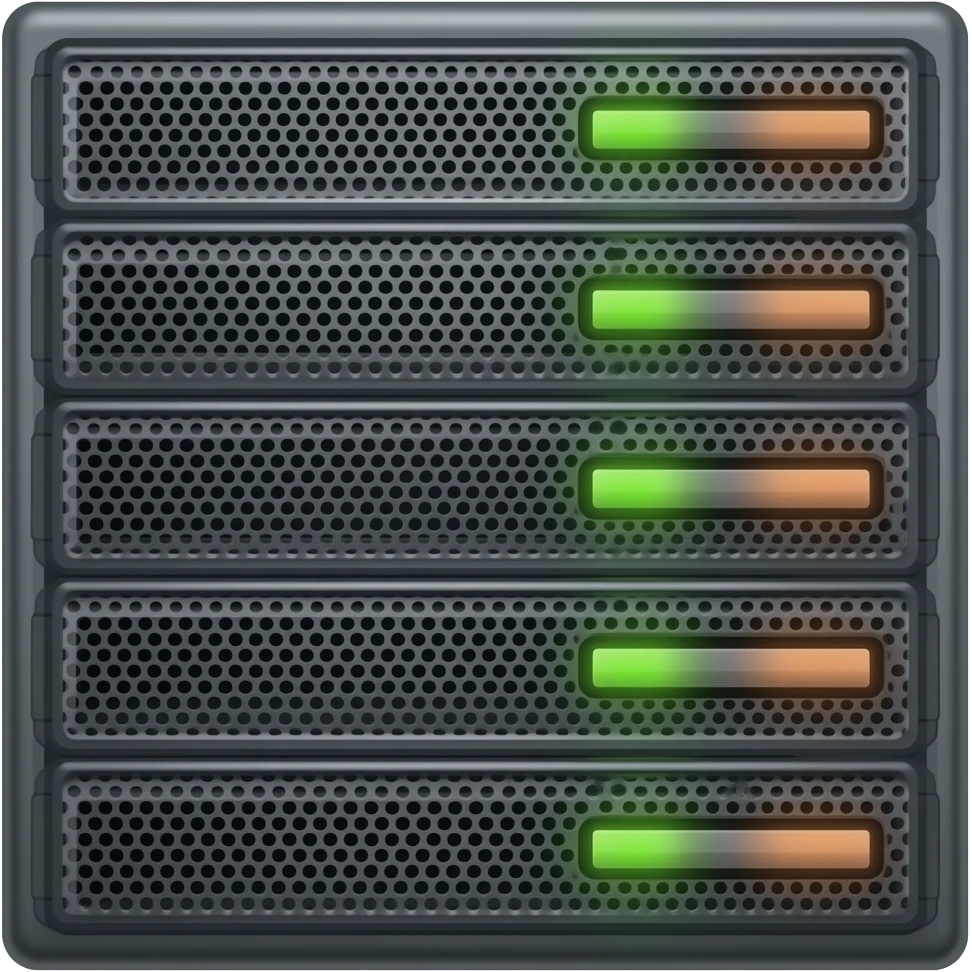 Server state on and off emoji