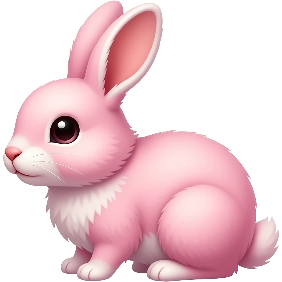 Quiero que sea rosa y que sea peludito emoji