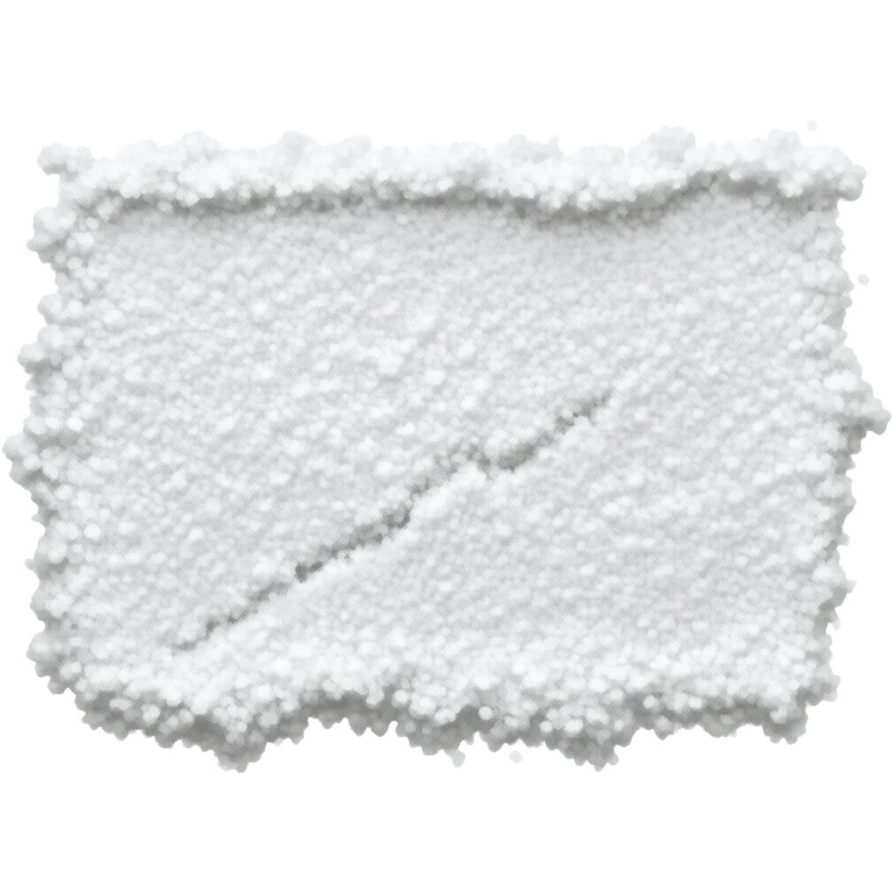 Белая полоса порошка emoji