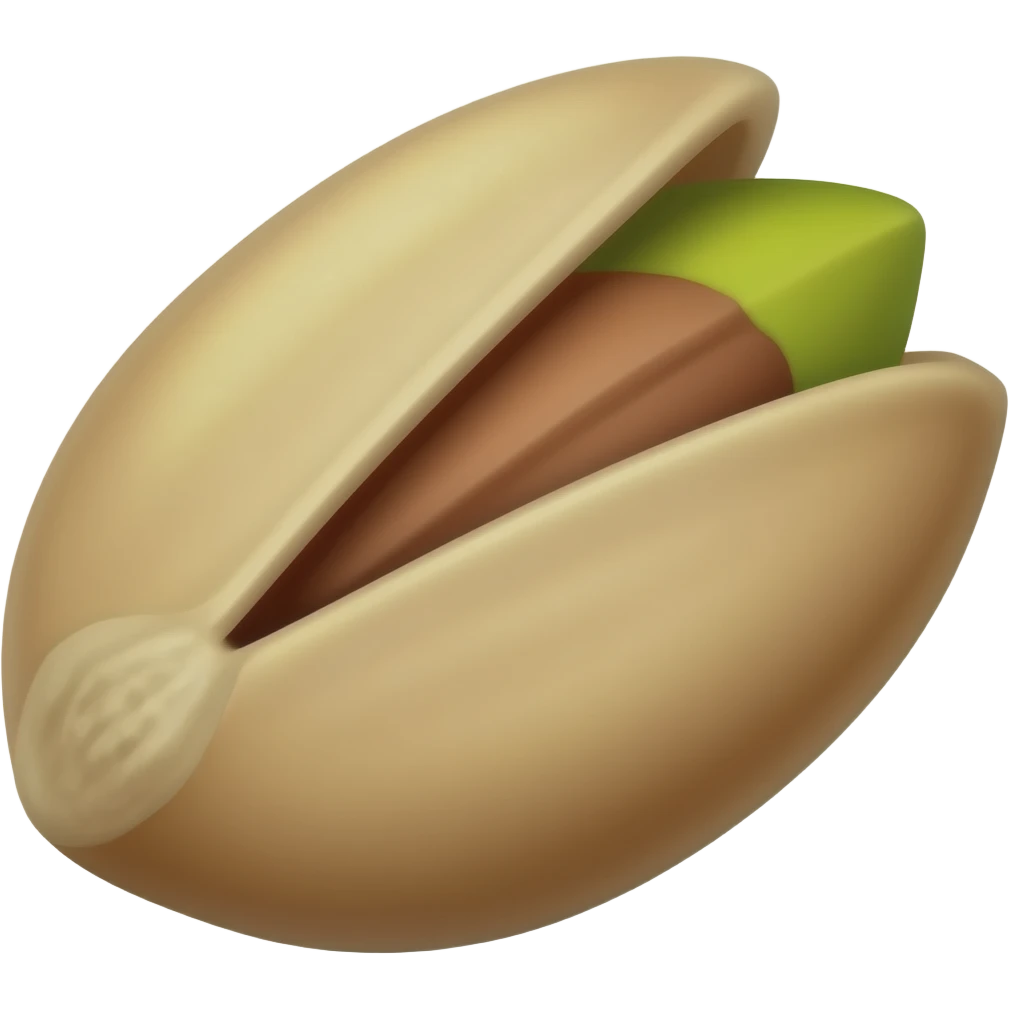Pistache sans la coquille emoji
