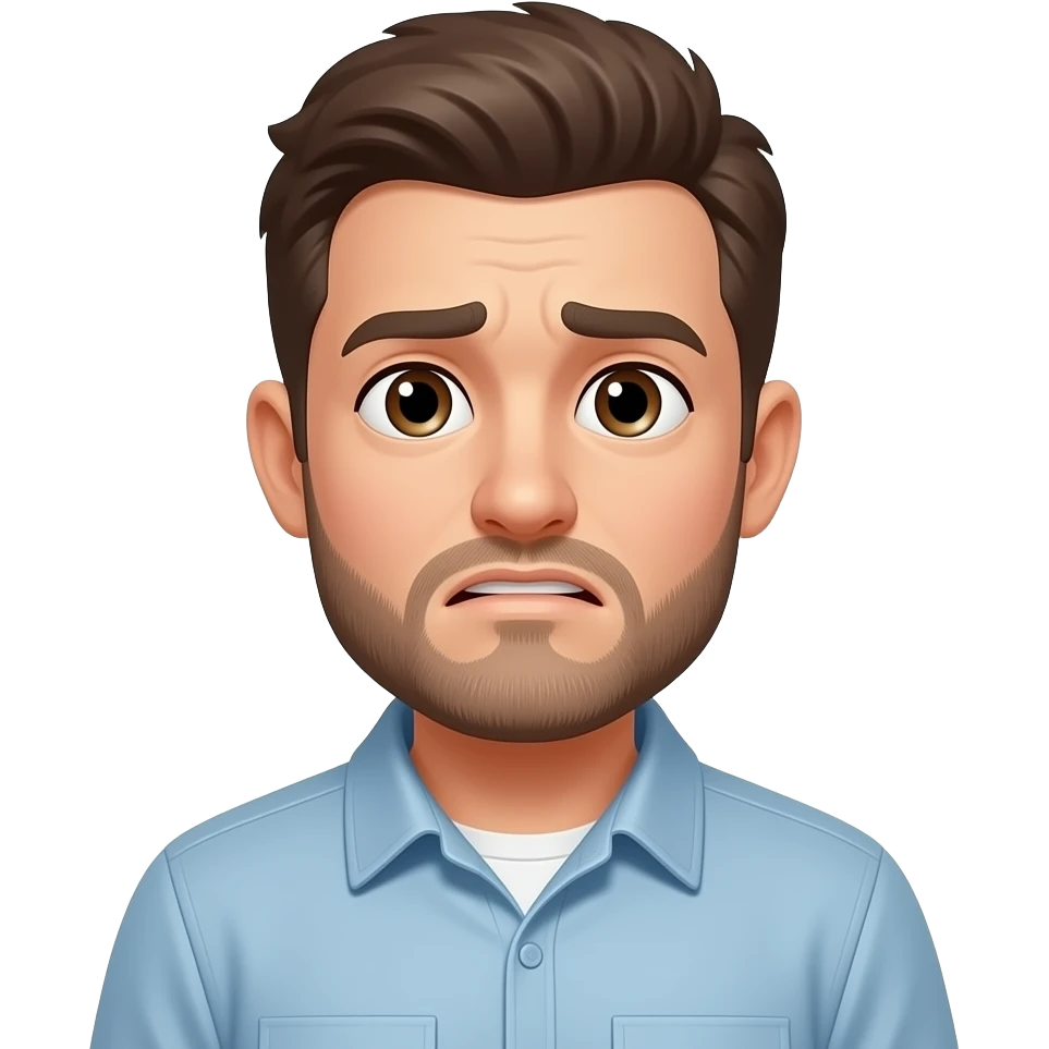 Человек в замешательстве emoji