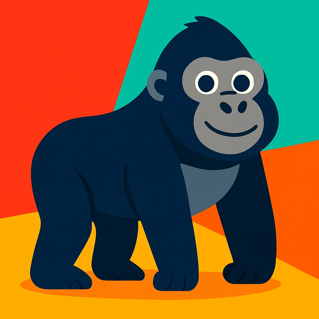 Gorilla emoji